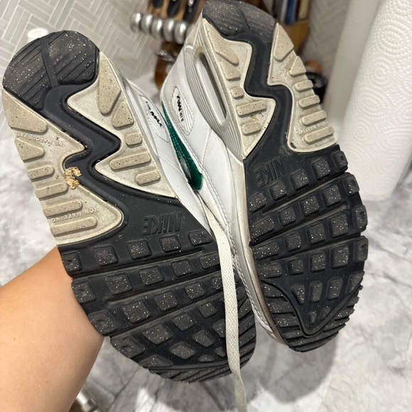 Nike Air Max 90 Triple Swoosh Casual Shoe White - Picture 5 of 6